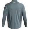 imageUnder Armour Mens Tech Textured Half Zip Long Sleeve587 Jasper Blue   White