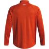 imageUnder Armour Mens Tech Textured Half Zip Long Sleeve844 Orange Base   White