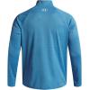 imageUnder Armour Mens Tech Textured Half Zip Long SleeveEther Blue  Tonic  White