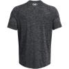 imageUnder Armour Mens Tech Textured Short Sleeve T Shirt001 Black   White