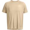 imageUnder Armour Mens Tech Textured Short Sleeve T Shirt300 City Khaki   White