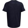 imageUnder Armour Mens Tech Textured Short Sleeve T Shirt410 Midnight Navy   Black