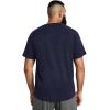 imageUnder Armour Mens Tech Textured Short Sleeve T Shirt410 Midnight Navy   Black