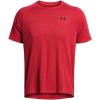 imageUnder Armour Mens Tech Textured Short Sleeve T Shirt600 Red   Black