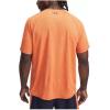 imageUnder Armour Mens Tech Textured Short Sleeve T ShirtSolar Orange  Dark Orange  White