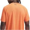 imageUnder Armour Mens Tech Textured Short Sleeve T ShirtSolar Orange  Dark Orange  White