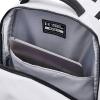 imageUnder Armour Unisex Hustle Pro Backpack Black 001Metallic Silver One Size Fits AllWhite 100Black