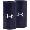 imageUnder Armour Adult 6inch Performance Wristband 2PackMidnight Navy 410White