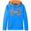 imageUnder Armour Boys Armour Fleece Big Logo HoodieMako Blue 983Magma Orange