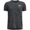 imageUnder Armour Boys Tech Textured Short Sleeve T Shirt001 Black   White