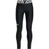 imageUnder Armour Girls HeatGear Leggings001 Black   White