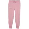 imageUnder Armour Girls Rival Fleece Joggers697 Pink Elixir Whitehusky