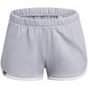 imageUnder Armour Girls Rival Shorts011 Mod Gray   White