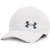 imageUnder Armour Mens Isochill ArmourVent Fitted Baseball CapWhite 100Pitch Gray