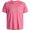 imageUnder Armour Mens Tech Textured Short Sleeve T ShirtPrime PinkBlack