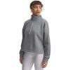 imageUnder Armour Womens Fleece Half Zip012 Mod Gray Full Heather   Mod Gray