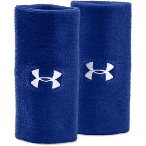 imageUnder Armour Adult 6inch Performance Wristband 2PackRoyal 400White