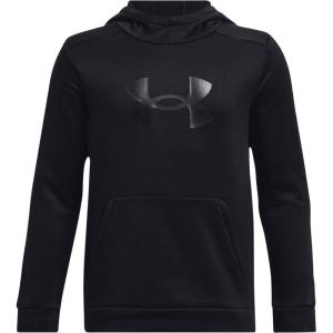 imageUnder Armour Boys Armour Fleece Big Logo Hoodie001 Black   Black