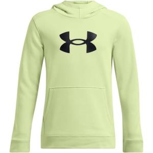 imageUnder Armour Boys Armour Fleece Big Logo Hoodie383 Retro Green   Black