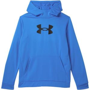 imageUnder Armour Boys Armour Fleece Big Logo Hoodie402 Blue Atlantis   Black