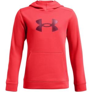 imageUnder Armour Boys Armour Fleece Big Logo Hoodie713 Racer Red   Cardinal