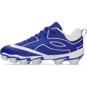 imageUnder Armour Boys Leadof Icon Low Rm Jr Baseball Cleats Sneaker400 RoyalRoyalBlack