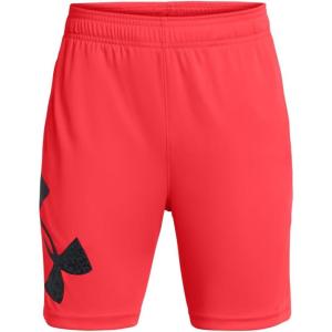 imageUnder Armour Boys Tech Big Logo Shorts713 Racer Red   Black