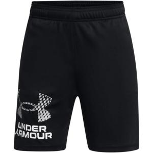 imageUnder Armour Boys Tech Logo ShortsShorts001 Black   Mod Gray
