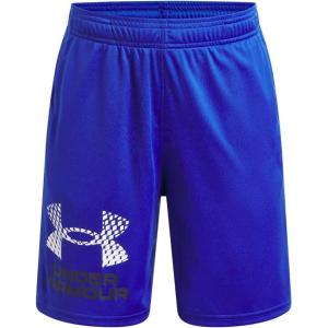 imageUnder Armour Boys Tech Logo ShortsShorts400 Royal   White