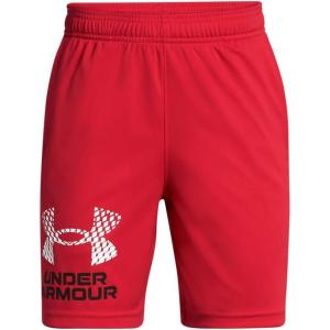 imageUnder Armour Boys Tech Logo ShortsShorts600 Red   White