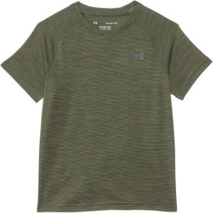 imageUnder Armour Boys Tech Textured Short Sleeve T ShirtMarine Od GreenBlack
