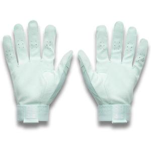 imageUnder Armour Boys Youth Clean Up Baseball Gloves791 Aqua Float  Aqua Float  Metallic Silver