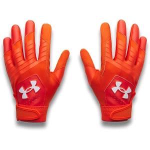 imageUnder Armour Boys Youth Clean Up Baseball Gloves860 Dark Orange  Dark Orange  White