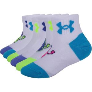 imageUnder Armour Girls Multi Pack Quarter SockMulti