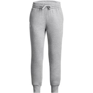 imageUnder Armour Girls Rival Fleece Joggers012 Mod Gray Light Heather   White