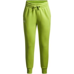 imageUnder Armour Girls Rival Fleece Joggers326 Green Vibe   White