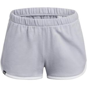 imageUnder Armour Girls Rival Shorts011 Mod Gray   White