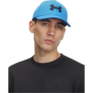 imageUnder Armour Mens Blitzing Cap Stretch Fit402 Blue Atlantis   Black
