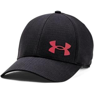 imageUnder Armour Mens Isochill ArmourVent Fitted Baseball CapBlack 003Pitch Gray