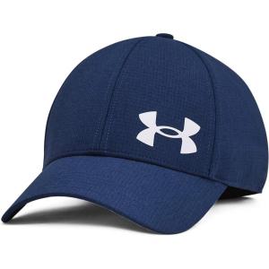 imageUnder Armour Mens Isochill ArmourVent Fitted Baseball CapIndigo 404White