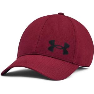 imageUnder Armour Mens Isochill ArmourVent Fitted Baseball CapLeague Red 626Black
