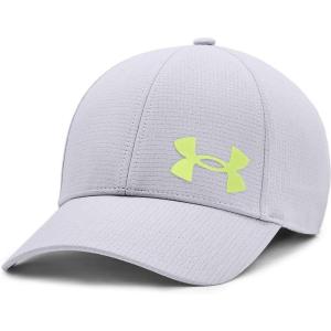 imageUnder Armour Mens Isochill ArmourVent Fitted Baseball CapMod Gray 011Pale Moonlight