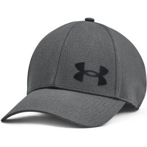 imageUnder Armour Mens Isochill ArmourVent Fitted Baseball CapPitch Gray 012Black