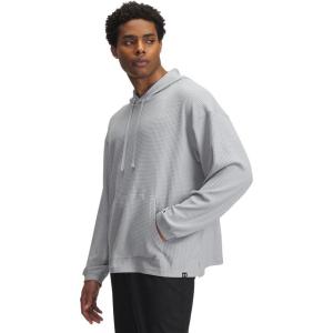 imageUnder Armour Mens Rival Waffle Hoodie011 Mod Gray   Black