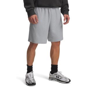 imageUnder Armour Mens Rival Waffle Shorts011 Mod Gray   Black