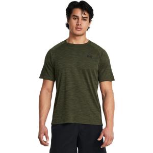 imageUnder Armour Mens Tech Textured Short Sleeve T Shirt390 Marine Od Green   Black