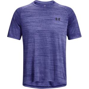 imageUnder Armour Mens Tech Textured Short Sleeve T ShirtStreamBlack