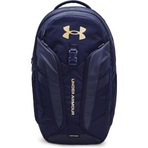 imageUnder Armour Unisex Hustle Pro Backpack Black 001Metallic Silver One Size Fits AllMidnight Navy 410Metallic Gold