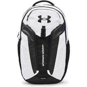 imageUnder Armour Unisex Hustle Pro Backpack Black 001Metallic Silver One Size Fits AllWhite 100Black