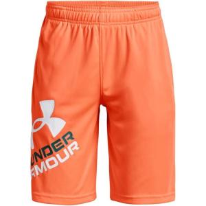 imageUnder Armour boys Prototype 20 Logo Shorts866 Orange Blast   White